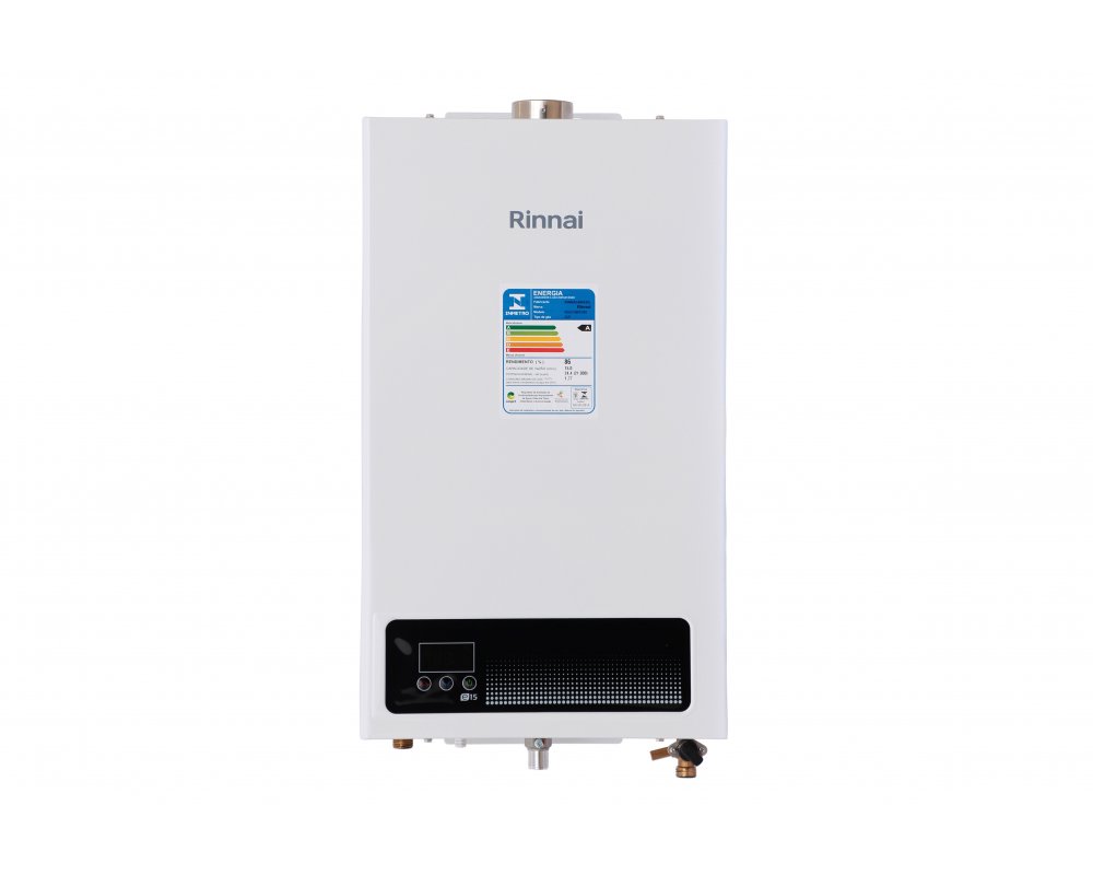 Aquecedor Rinnai E15 Digital, 15L/min Branco